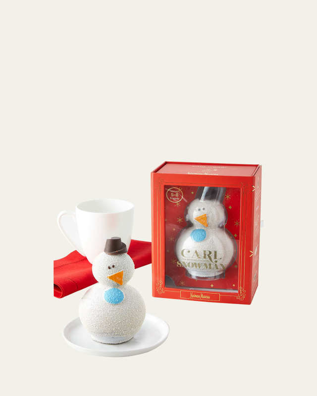 Carl the Drinking Chocolate Snowman
